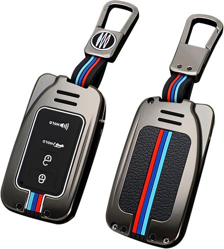 Compatible with Lexus Key Fob Cover,ES NX RX UX GX TX LC LS Key Fob Case,Metal Shell & Soft Silicone Protection in Saudi Arabia