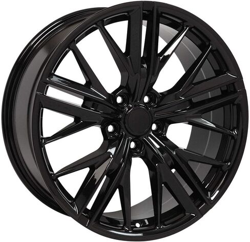 OE Wheels CV25 20 Inch Rim Fits Camaro ZL1 Style 5x120 20x9.5 Gloss Black - Hollander 5773 (1) in Saudi Arabia