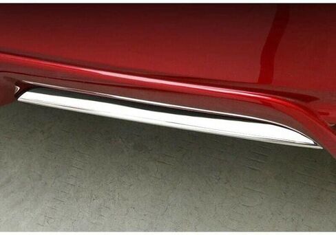 x xotic tech Rear Bumper Lower Lip Cover Trim, Red Stainless Steel, Compatible with Camry SE XSE 2018-2024 in Saudi Arabia