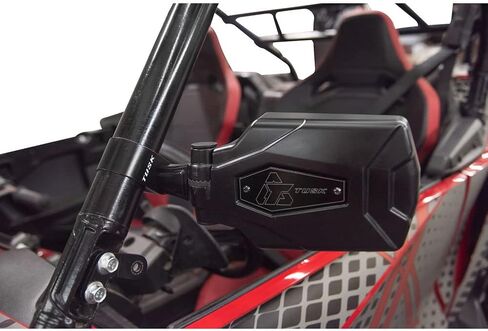 TUSK Pivot Folding Mirror Kit with Low Profile UTV Roll Cage Clamp Compatible with Polaris RZR Pro R 4/Pro XP/Turbo R/Can-Am Maverick, Commander/Honda Talon/Yamaha Wolverine, Viking in Saudi Arabia