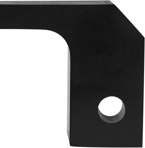 Supreme Suspensions - 2.5" Lowering Kit for 2007-2024 Chevrolet Silverado 1500 and GMC Sierra 1500 [6-Lug] High-Density Delrin Front Bottom Strut Spacers 2WD 4WD (Black) in Saudi Arabia