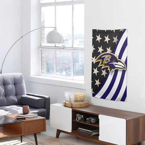 FOCO Washington Commanders NFL Americana Vertical Flag in Saudi Arabia