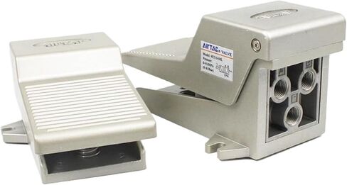 1PCS Foot Valve Pneumatic Foot Pedal Valve Cylnder Control 4F210-08L 3F210-08 Cylinder Controller Pedal(3FM-210-06,With-8mm-Fitting) in Saudi Arabia