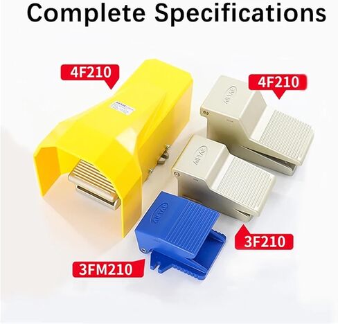 1PCS Foot Valve Pneumatic Foot Pedal Valve Cylnder Control 4F210-08L 3F210-08 Cylinder Controller Pedal(3FM-210-06,With-8mm-Fitting) in Saudi Arabia