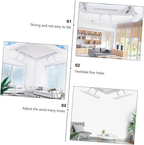 Ciieeo Air Deflector for Air Conditioner Central Blast Baffle Wind Shield Wind Deflector Sturdy and Easy to Install in Saudi Arabia