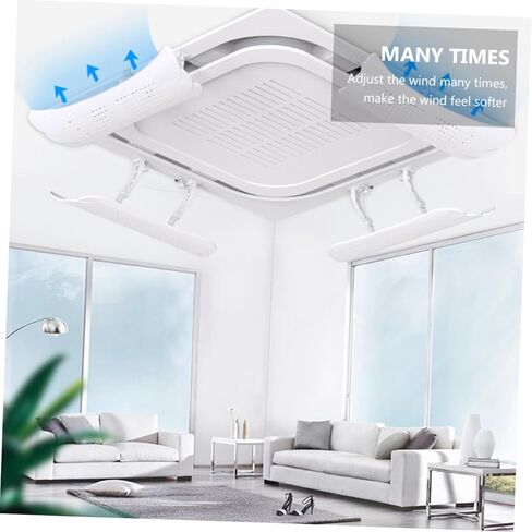 Ciieeo Air Deflector for Air Conditioner Central Blast Baffle Wind Shield Wind Deflector Sturdy and Easy to Install in Saudi Arabia