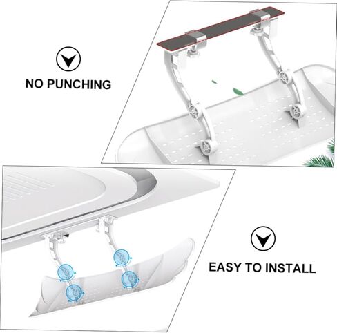 Ciieeo Air Deflector for Air Conditioner Central Blast Baffle Wind Shield Wind Deflector Sturdy and Easy to Install in Saudi Arabia