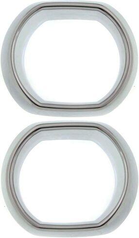 Fog Light Trim Set Fits Left Driver & Right 2Pc 14888042 in Saudi Arabia