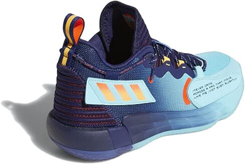 adidas Dame 7 Extended Play Basketball Shoes Dark Blue/Bright Blue/Solar Gold Men's 8, Women's 9 Medium in Saudi Arabia