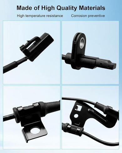 ABS Wheel Speed Sensor Fit for Hyundai Elantra 1.6L L4 2017-2020 Elantra GT 2.0L L4 2018-2020 Front Left and Right Replace 59810F2300 5S17408 59830F2300 5S17409 2PCS in Saudi Arabia