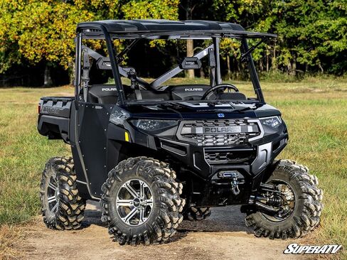 SuperATV Polaris Ranger XP 1000 MaxDrive Power Flip Glass الزجاج الأمامي in Saudi Arabia