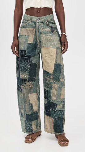 Free People Women's Illusions Relaxed Fit Jeans in Saudi Arabia