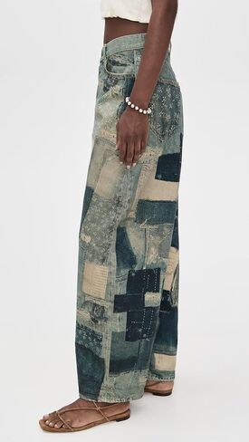Free People Women's Illusions Relaxed Fit Jeans in Saudi Arabia