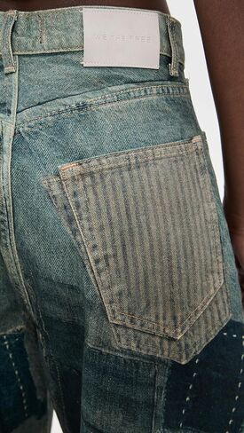 Free People Women's Illusions Relaxed Fit Jeans in Saudi Arabia