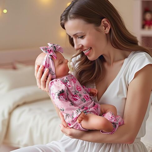 BABESIDE Lifelike Reborn Baby Dolls - 20 inch Sleeping Realistic Newborn Baby Dolls Soft Body Real Life Baby Dolls Girl with Accessories Gifts for Kids Age 3 + & Collection in Kuwait