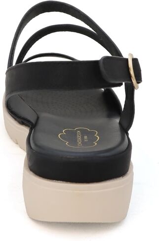 YOKI TUNSA-20 Women's Wedge Platform Sandals – Strappy Sandals With Arch Support, Comfortable Dress Sandals, Summer Platform Sandals in Saudi Arabia
