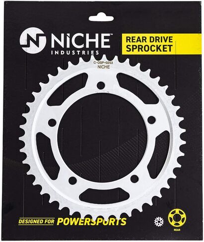 NICHE 525 Pitch Front 16T Rear 43T Drive Sprocket Kit for 2006-2010 Suzuki GSXR600 in Saudi Arabia