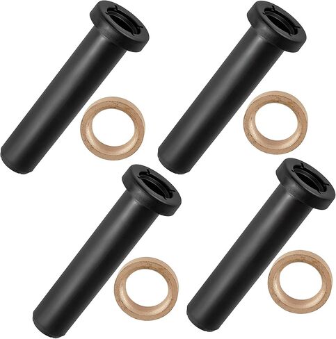 Caltric Front A-Arm Long Bushings Compatible with Polaris Scrambler 500 1997-2002 with Spacers in Saudi Arabia