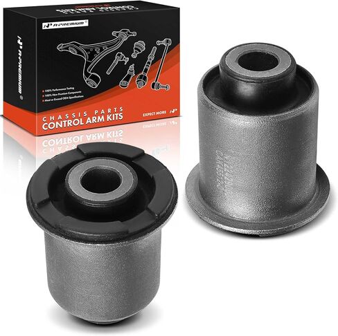 A-Premium 2 × طقم جلبة ذراع التحكم السفلي الأمامي والخلفي، متوافق مع Hyundai Elantra 2007-2012، Sonata 2006-2010، Tucson 2005-2009 & Kia Optima 2006-2010، Forte، Sportage، Forte Koup، Forte5 in Saudi Arabia