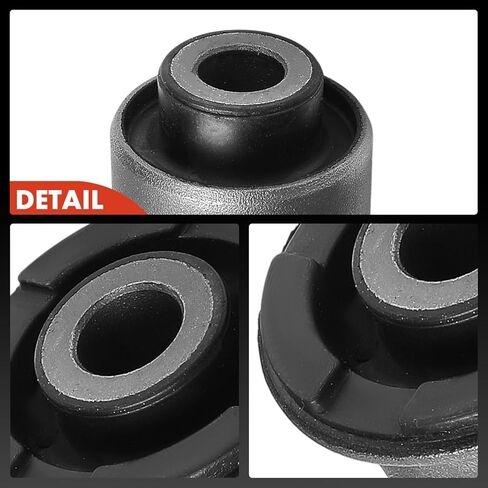 A-Premium 2 × طقم جلبة ذراع التحكم السفلي الأمامي والخلفي، متوافق مع Hyundai Elantra 2007-2012، Sonata 2006-2010، Tucson 2005-2009 & Kia Optima 2006-2010، Forte، Sportage، Forte Koup، Forte5 in Saudi Arabia