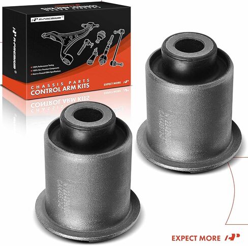 A-Premium 2 × طقم جلبة ذراع التحكم السفلي الأمامي والخلفي، متوافق مع Hyundai Elantra 2007-2012، Sonata 2006-2010، Tucson 2005-2009 & Kia Optima 2006-2010، Forte، Sportage، Forte Koup، Forte5 in Saudi Arabia