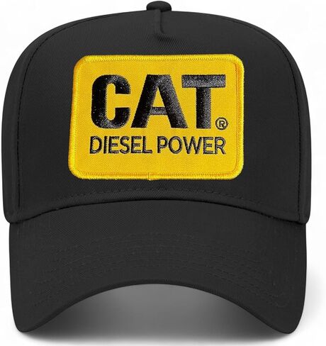 قبعة سائق شاحنة كلاسيكية من CAT Diesel Power Patch | قبعة بيسبول عالية الجودة للرجال والنساء in Kuwait