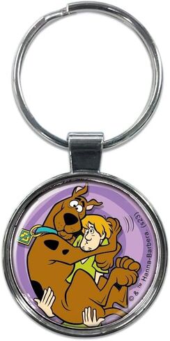 Ata-Boy Scooby Doo and Shaggy 1.5" Fob Keychain for Keys, Backpack Pulls and More in Saudi Arabia