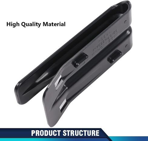 PIT66 Crew Rear Seat Bumper Cushion Bracket Repair Compatible with Chevy GMC Silverado Sierra 1500 2008-2013 (*2007 New Body Style Only) / 2500 3500 2008-2014 Crew Cab Models Only in Saudi Arabia