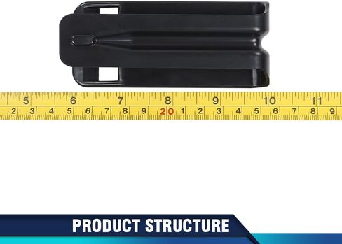 PIT66 Crew Rear Seat Bumper Cushion Bracket Repair Compatible with Chevy GMC Silverado Sierra 1500 2008-2013 (*2007 New Body Style Only) / 2500 3500 2008-2014 Crew Cab Models Only in Saudi Arabia