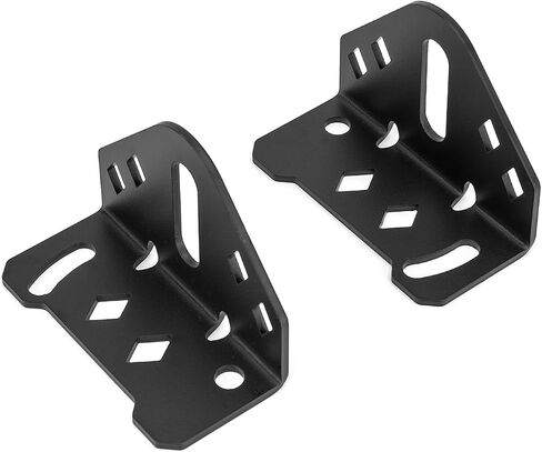 WeiSen 2pcs UTV Roll Cage Whip Light Mount Bracket for Cargo Reverse Brake Strobe Pod Lights Compatible with Can Am Maverick R /Max All Models 2024-2025 in Saudi Arabia
