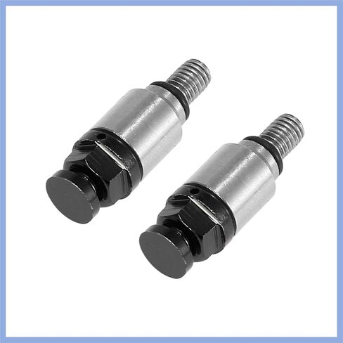 2pcs M5x0.8 Motorcycle Screw Fork Air Bleeder Valve for Honda for Yamaha for Suzuki for Kawasaki Black Stable in Saudi Arabia