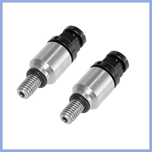 2pcs M5x0.8 Motorcycle Screw Fork Air Bleeder Valve for Honda for Yamaha for Suzuki for Kawasaki Black Stable in Saudi Arabia