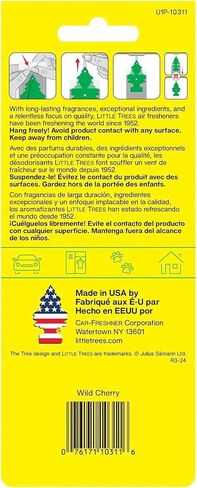 LITTLE TREES Car Air Freshener | Hanging Paper Tree for Home or Car | Leather in Kuwait