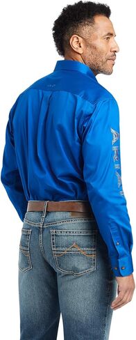ARIAT Men's Team Logo Twill Fitted Shirt in Saudi Arabia
