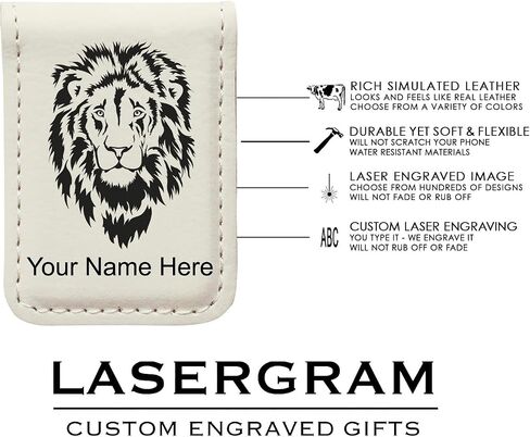 مشبك نقود مغناطيسي رفيع من LaserGram، نوتات موسيقية، نقش شخصي متضمن (ألياف الكربون باللون الأسود والفضي) in Saudi Arabia