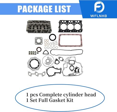 WFLNHB D782 Cylinder Head with Complete set of shim Replacement for Kubota D782 Engine in Saudi Arabia