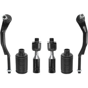 Tie Rod, Replacement For Steering Inner Outer Tie Rod Boot Kit Compatible With 2003-2009 Chevrolet Trailblazer, 2003-2009 GMC ENVOY - 6 Pcs in Saudi Arabia