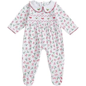 Halloween Newborn Baby Girl Clothes Infant Long Sleeve Romper Jumpsuit Bodysuit Christmas Outfits in Saudi Arabia