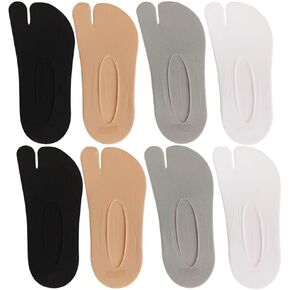 VALICLUD Split Toe Socks Flip Comfortable Summer Socks Flop Socks Tabi Split Toe Socks Elastic Anti Slip Socks No Show Sandal Sock Breathable for Women Men 4 Pairs in Saudi Arabia