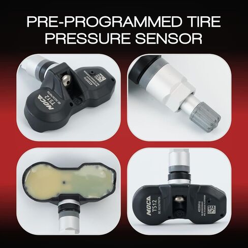 MOCA TPMS Sensor Fit 08-09 for Mini Cooper, 06-10 for BMW 550i/ 650i/ 750i/ 750li/ 760li/ Z4/ X3/ X5/ M5/ M6, 08-10 for BMW 128i, 07-09 for BMW 335i Tire Pressure Sensor 433MHz in Saudi Arabia