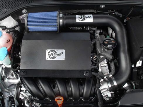 نظام سحب الهواء البارد aFe POWER Magnum FORCE Stage-2 مع فلتر Pro 5R، #54-12492، أسود in Saudi Arabia