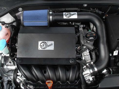 نظام سحب الهواء البارد aFe POWER Magnum FORCE Stage-2 مع فلتر Pro 5R، #54-12492، أسود in Saudi Arabia