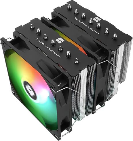 مبرد هواء وحدة المعالجة المركزية Phantom Spirit 120 EVO، مبرد وحدة المعالجة المركزية 7 أنابيب حرارية، مروحة TL-K12 PWM مزدوجة 120 مم، تقنية AGHP 4.0، محمل S-FDB، لـ AMD AM4 AM5/Intel 1700/1150/1151/1200، مبرد الكمبيوتر الشخصي in Saudi Arabia
