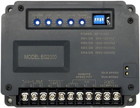 Speed Controller Universal Electronic Engine Governor EG2000 EG3000 For Diesel Generator(EG2000) in Saudi Arabia
