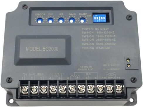 Speed Controller Universal Electronic Engine Governor EG2000 EG3000 For Diesel Generator(EG2000) in Saudi Arabia