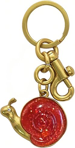 Snail Bag Charm, Snail Keychain Purse Charms for Handbags, Cute Stuff Novelty Bag Accessories Gifts for Women in Kuwait