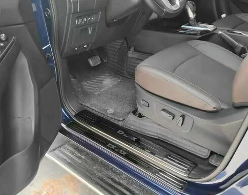 4pcs Fits for Isuzu D-MAX 2021 2022 2023 2024 Outside Door Sill Scuff Plate Guard Trim in Saudi Arabia