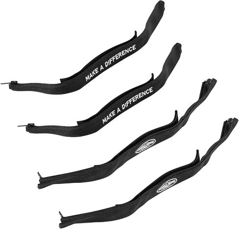 Hooke Road for Jeep Door Limiting Straps with Zipper for 2007-2025 Jeep Wrangler JK JL & 2020-2025 Jeep Gladiator JT, Nylon Front and Rear Door Check Strap Limiter - Pack of 4 in Saudi Arabia