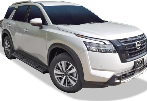APS Black OE Style Nerf Bars Running Boards Compatible with Nissan Pathfinder 2022-2024 in Saudi Arabia