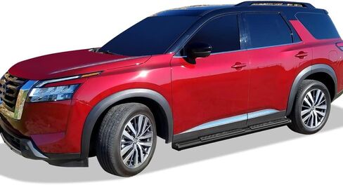 APS Black OE Style Nerf Bars Running Boards Compatible with Nissan Pathfinder 2022-2024 in Saudi Arabia